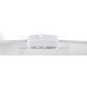 05160172 Λάμπα Επιτραπέζια Με Διακόσμηση Λευκό Πορσελάνη 20cm