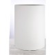 05160180 Λάμπα Επιτραπέζια Με Διακόσμηση Πρόσωπο Λευκό Πορσελάνη 10x18x28.5cm