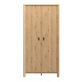 0181.GM94 Lugano ντουλάπα με 2 πόρτες 104x60x208εκ. Artisan Oak  Artisan Oak  104x60εκ. Ύψος : 208εκ.