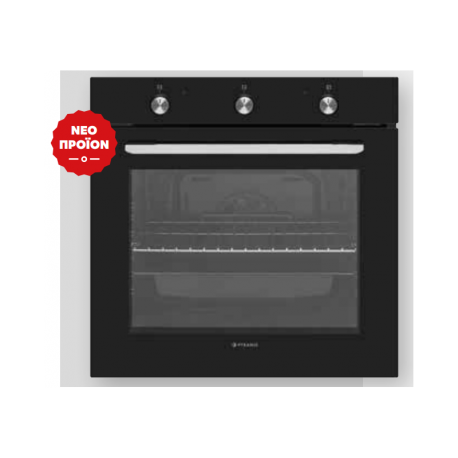 Pyramis PO78031008PBL Φούρνος 78lt Μαύρος 59.5 εκ. Α (034070001)