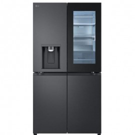 LG GMG960EVEE Ψυγείο Ντουλάπα 638lt NoFrost Υ179,2xΠ91,4xΒ72,9εκ. Μαύρο Ανοξείδωτο E