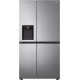 LG GSLV51PZXE Ψυγείο Ντουλάπα Total NoFrost Υ179xΠ91.3xΒ73.5εκ. Inox E