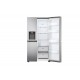 LG GSLV51PZXE Ψυγείο Ντουλάπα Total NoFrost Υ179xΠ91.3xΒ73.5εκ. Inox E