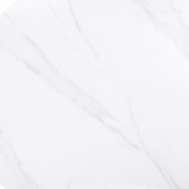 Ε106,1S Sintered Stone Επιφάνεια Τραπεζιού, Απόχρωση White Marble (MDF για στήριξη βάσης)