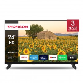 Thomson Smart Τηλεόραση 24" HD Ready LED 24HA2S13C 12V (2024) EThomson Smart Τηλεόραση 24" HD Ready LED 24HA2S13C 12V (2024) E