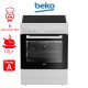 Beko CUV6710 B Κουζίνα 72lt με Κεραμικές Εστίες Π60εκ. Λευκή B