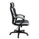126-000016 Καρέκλα γραφείου εργασίας GARMIN - Bucket pakoworld PU μαύρο-λευκό