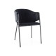 80-3531 KRZESŁO BONO VELVET CZARNY STELAZ/CZARNY BLUVEL 19