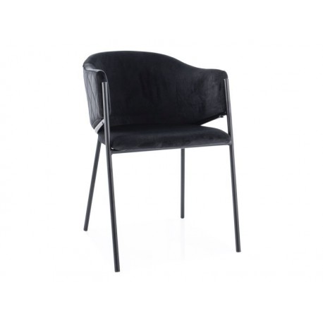 80-3531 KRZESŁO BONO VELVET CZARNY STELAZ/CZARNY BLUVEL 19