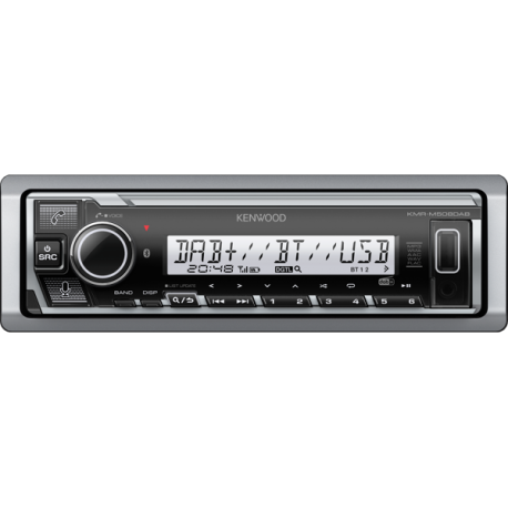 24-KMRM508DAB KENWOOD RADIO USB BT DAB MARINE 2pre-out (2.5V) KMRM508DAB