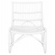 ΠΟΛΥΘΡΟΝΑ GRINN HM9815.03 ΡΑΒΔΟΙ RATTAN ΣΕ ΛΕΥΚΟ 56,5x73,5x79,5Υ εκ.