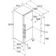 Liebherr CBNstc 778i Peak BioFresh Ψυγειοκαταψύκτης NoFrost Υ201.5xΠ74.7xΒ67.5εκ. Inox C