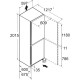 Liebherr CBNa 572i Plus BioFresh Ψυγειοκαταψύκτης NoFrost Υ201.5xΠ59.7xΒ67.5εκ. Λευκός A