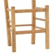 325-000006 Καρέκλα καφενείου Damnir pakoworld μασίφ ξύλο οξιάς λούστρο καρυδί 41x42x92εκ