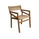 TAMBOR ΣΕΤ 5 ΤΕΜ 5485 G- 5047 G ΤΡΑΠΕΖΑΡΙΑ ΚΗΠΟΥ TEAK-SAND 120X73 EK