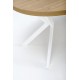 60-22641 PERONI table golden oak/white DIOMMI V-PL-PERONI-ST-D.ZŁOTY/BIAŁY