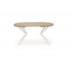 60-22641 PERONI table golden oak/white DIOMMI V-PL-PERONI-ST-D.ZŁOTY/BIAŁY