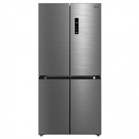 Midea MDRF632FIE46 Ψυγείο Ντουλάπα Total NoFrost Υ177.5xΠ83.3xΒ65.3εκ. Inox E