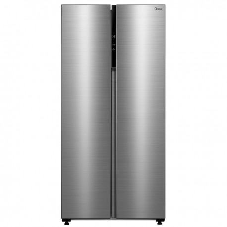 Midea MDRS619FIE46 Ψυγείο Ντουλάπα Total NoFrost Υ177.5xΠ83.5xΒ63.5εκ. Inox E