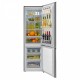 Midea MDRB380FGΕ02Α Ψυγειοκαταψύκτης 270lt, Total NoFrost, E (180x54.5x62.5cm) Inox