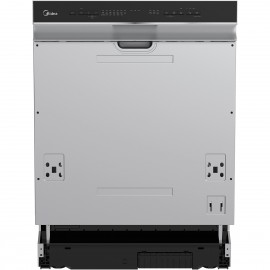 Midea MDWES1433DB-W Ημιεντοιχιζόμενο Πλυντήριο Πιάτων με Wi-Fi για 14 Σερβίτσια Black Inox 81,5x59,8x57 εκ. C