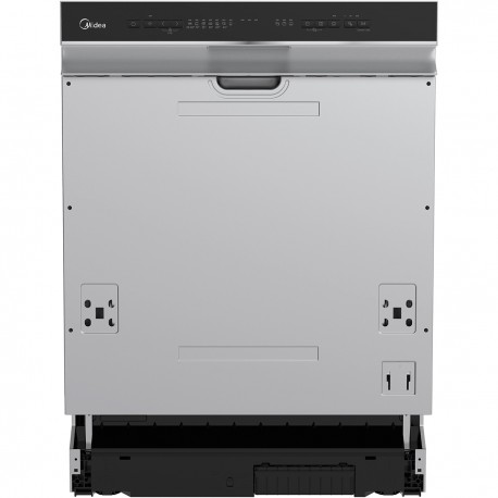 Midea MDWES1433DB-W Ημιεντοιχιζόμενο Πλυντήριο Πιάτων με Wi-Fi για 10 Σερβίτσια Black Inox 81,5x59,8x57 εκ. C