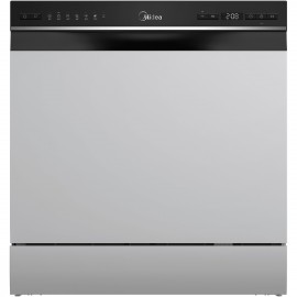 Midea MDWTT0802MS-WF Πλυντήριο Πιάτων Πάγκου με Wi-Fi για 8 Σερβίτσια Extra Drying Π55xY59.5εκ. Inox F