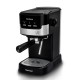 Rohnson R-98010 Modena Μηχανή Espresso 1100W Πίεσης 20bar Μαύρη