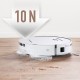 Rohnson RM-05 Mamba Σκούπα Ρομπότ για Σκούπισμα & Σφουγγάρισμα με Χαρτογράφηση και Wi-Fi Λευκή