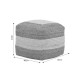 302-000027 Σκαμπό-πουφ Sofian Inart μπεζ 100% γιούτα 40x40x40εκ