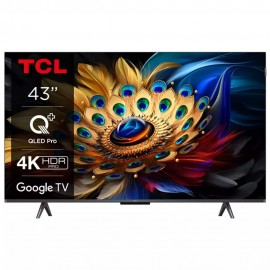 TCL Smart Τηλεόραση 43" 4K UHD QLED 43C61B HDR (2024) F
