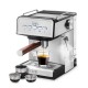 Izzy Capri Αυτόματη Μηχανή Espresso 1000W Πίεσης 20bar Ασημί 224265