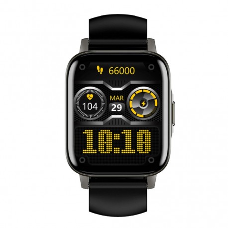 Egoboo M5 Smartwatch με Παλμογράφο (Μαύρο) EBM5-BLK