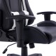 232-000012 Καρέκλα γραφείου gaming Hartley pakoworld pu μαύρο-λευκό 67x57x139εκ