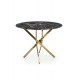 60-21723 RAYMOND 2 table, color: top - black marble, legs - gold DIOMMI V-CH-RAYMOND_2-ST-CZARNY_ZŁOTY