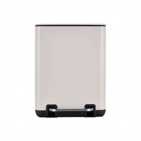 02-20989 ESTIA ΧΑΡΤΟΔΟΧΕΙΟ ΜΠΑΝΙΟΥ CUBIC SOFT CLOSE 6lt IVORY