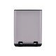 02-20972 ESTIA ΧΑΡΤΟΔΟΧΕΙΟ ΜΠΑΝΙΟΥ CUBIC SOFT CLOSE 6lt TAUPE