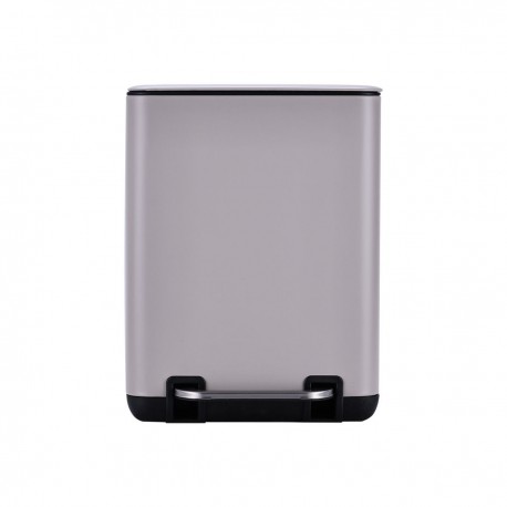 02-20972 ESTIA ΧΑΡΤΟΔΟΧΕΙΟ ΜΠΑΝΙΟΥ CUBIC SOFT CLOSE 6lt TAUPE