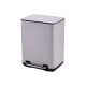 02-20972 ESTIA ΧΑΡΤΟΔΟΧΕΙΟ ΜΠΑΝΙΟΥ CUBIC SOFT CLOSE 6lt TAUPE