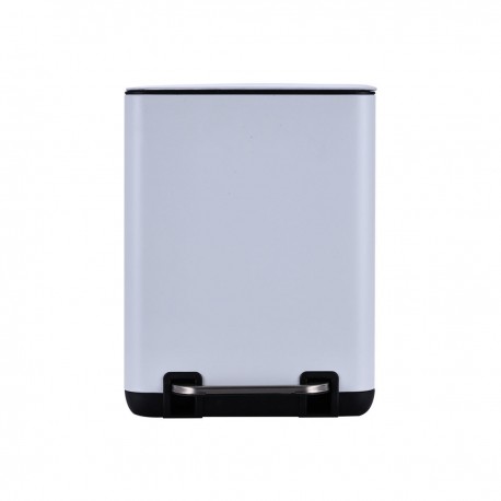 02-20958 ESTIA ΧΑΡΤΟΔΟΧΕΙΟ ΜΠΑΝΙΟΥ CUBIC SOFT CLOSE 6lt ΛΕΥΚΟ