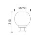 6776 SOLAR ΜΠΑΛΑ Φ25 RGB+CCT