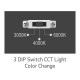 6564 ΣΠΟΤ ΡΑΓΑΣ 3 ΦΑΣΕΙΣ LED CCT 20W 3000K | 4000K | 6000K