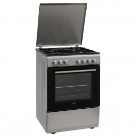 15270112 Κουζίνα Αερίου 65lt Π60cm Inox VOX GTR-6400S