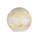 05160345 Διακοσμητικό ArteLibre Μπάλα Φωτιζόμενη LED Λευκό Γυαλί 15cm