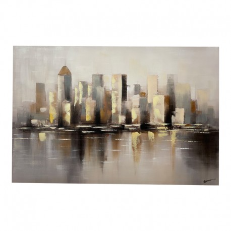 301-000004 Πίνακας σε καμβά Scenery Inart 80x3x120εκ