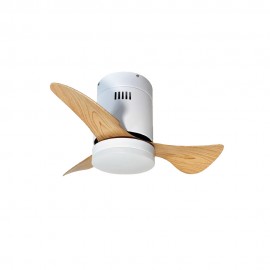 102000410 it-Lighting Elsinore -15W 3CCT LED Fan Light in White with Wooden Color (102000410)