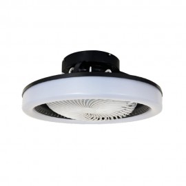 101000820 it-Lighting Eidin 36W 3CCT LED Fan Light in Black Color (101000820)