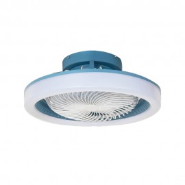 101000870 it-Lighting Eidin 36W 3CCT LED Fan Light in Blue Color (101000870)