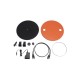 JBL Spinner BT, Bluetooth Turntable, (Black & Orange) -JBLSPINNERBTBLKEU