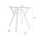 20-0813 MAX ΒΑΣΗ WHITE SMALL 57X58X72εκ. ΠΟΛ/ΝΙΟΥ